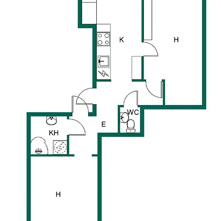 2ndhomes Stylish & Renovated 1br With Good Location Хельсинки